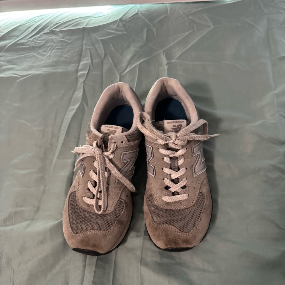 New Balance Taupe Athletic Shoes